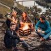 Feuerkorb CRATE mit Buchenscheite 15 kg