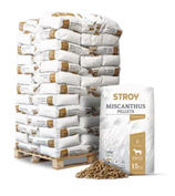 Miscanthus Pellets Einstreu 65 x 15 kg